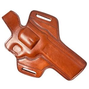 brown leather holster